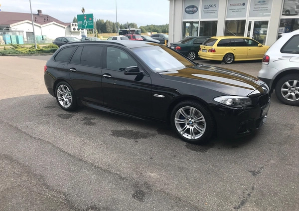 BMW Seria 5 cena 95500 przebieg: 275000, rok produkcji 2012 z Kościerzyna małe 121